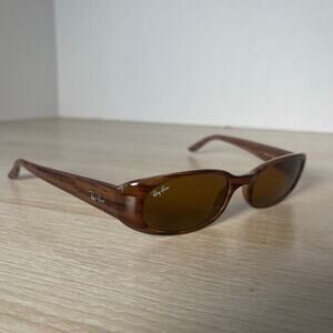 Ray-Ban RB2129 938 Sunglasses Wood Grain Acetate WIDE ARMS Made in Italy
